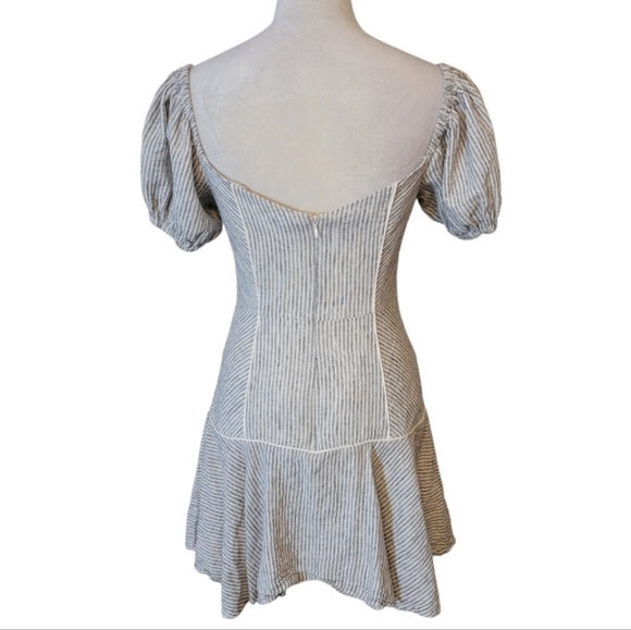 Significant Other Australian Brand Linen Rockpool Mini Dress Size 6 - Picture 6 of 7